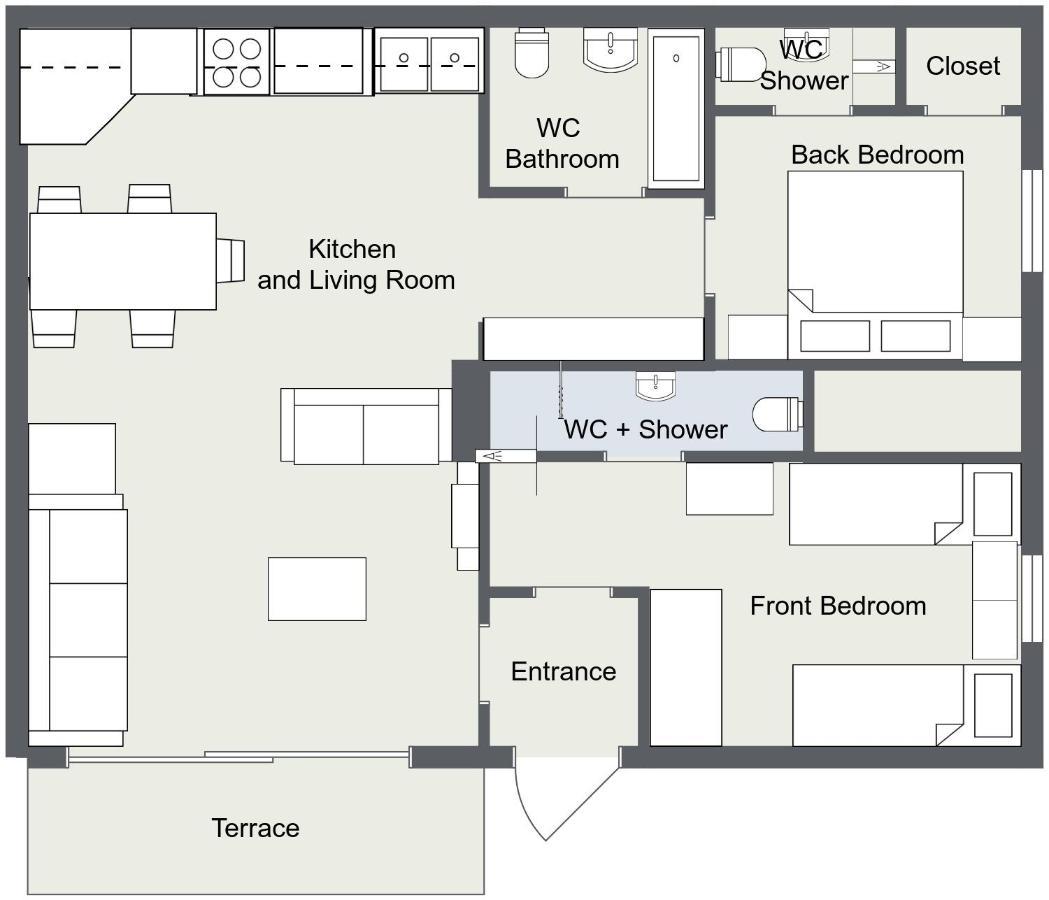 Central Morzine, Spacious 2 Bedroom Family Apartment מראה חיצוני תמונה